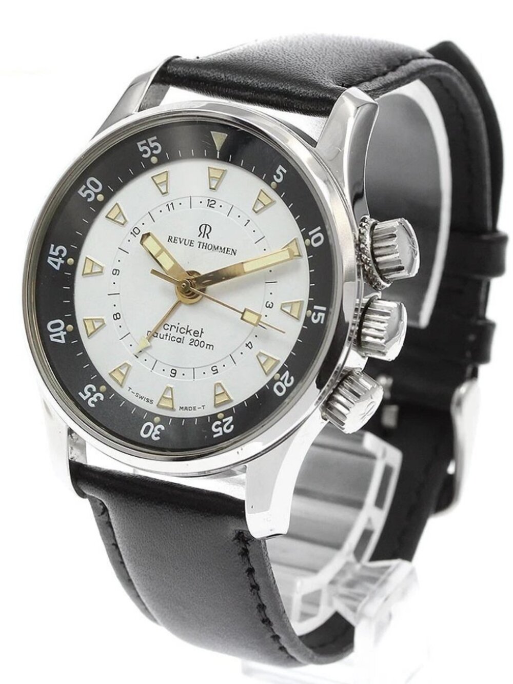 REVUE THOMMEN cricket nautical 7910001 Hand Winding Men's Watch_967437